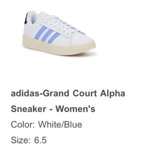 Adidas Grand Court Alpha Sneaker-women’s size 6.5